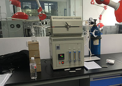 山东临沂客户AOX-C有机卤素燃烧炉客户现场